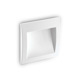 [8021696268989] Faretto ad incasso bianco L 140 x H 75 x P 140 mm