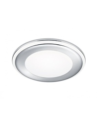 [TRIO652410106] Faretto da Incasso Aura Led 10w 3000k Cromo Ø14 cm Trio Lighting