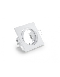[TRIO650000131] Faretto da Incasso Quadrato Jura 1xGU10 Bianco 8x8 cm Trio Lighting