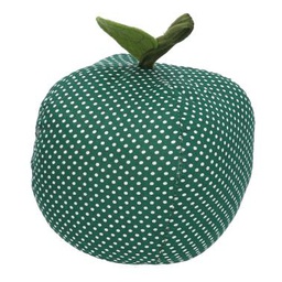 [V1870460000] Fermaporta poliestere mela verde cm 14x14h20