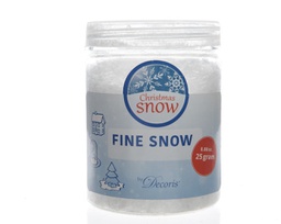 [1934234] Fiocchi di Neve Fini in Barattolo Bianco 25Grammi