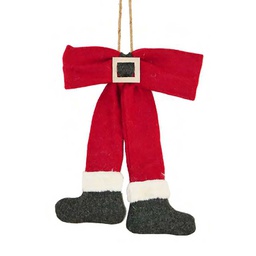 [V9148650000] Fiocco natale panno ro. x porta nbr-1255 cm. 48 x 6 h 53