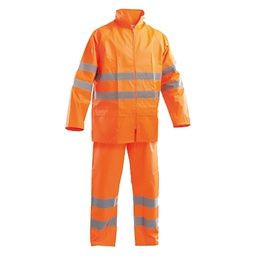 [DFL1066890] Giacca E Pantalone Impermeabili Alta Visibilita' L