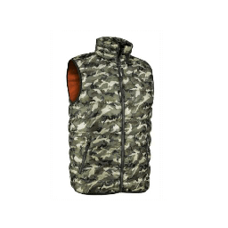 [1920857] Gilet Vancouver Verde L Mimetico Issa