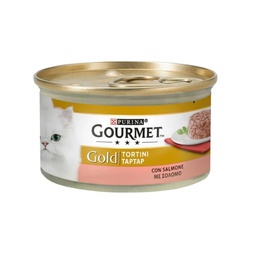 [N12296403] Gourmet Gold tortini con salmone Purina 85 grammi