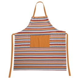 [V7912320000] Grembiule Stripe bordeaux tinto in filocm80x90