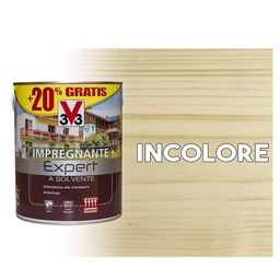 [1916810] Impregnante a solvente protettivo per legno Expert incolore   3 litri