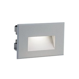 [SOV99191/72] Incasso Liscio 3W Led 4000K  linea spina  alluminio