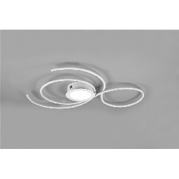 [2002673] Jive Plafoniera Led Bianca Con Telecomando Multifunzione L.80Cm Moderno Led