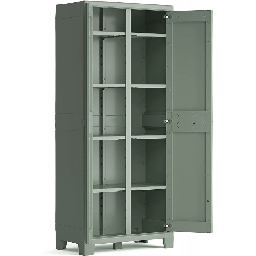 [2001283] Keter Armadio Evoca Planet Multispace 9751200 80X44X182 Esterno-Interno