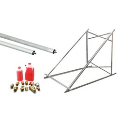 [DFLEX-415-KMP-06] Kit staffe e accessori per impianto solare ATON 415-KMN