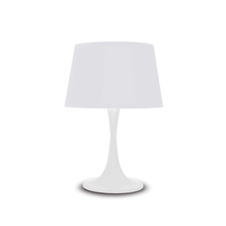 [8021696110448] LONDON TL1 Bianco - Lampada Tavolo 320x485mm