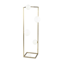 [8021696284354] Lampada Angolo in ottone - L 300 x H 1180 x P 300 mm