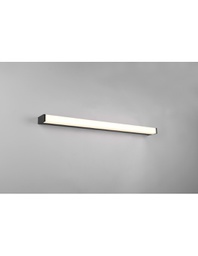 [TRIO283817932] Lampada Da Parete Bagno IP44 Led 12w Fabio Nero L80 cm Trio Lighting