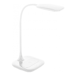 [20036119] Lampada Da Scrivania Masserie Led Dimmerabile Con Caricabatterie Bianco Eglo
