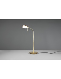 [TRIO523310108] Lampada Flessibile Scrivania Monza Led Touch Dimmer Ottone Trio Lighting