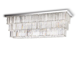 [8021696166285] Lampada Soffitto Martinez Cromo 1030x380x305mm