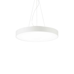 [8021696226736] Lampada a sospensione bianco D 450 x H min 340 - max 1950 mm