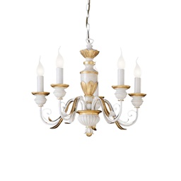 [8021696012865] Lampada a sospensione bianco D 550 x H min 660 - max 1050 mm