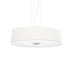 [8021696075518] Lampada a sospensione bianco D 600 x H min 405 - max 2155 mm