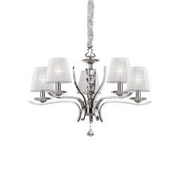 [8021696066448] Lampada a sospensione bianco D 720 x H min 735 - max 1500 mm