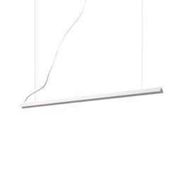 [8021696275369] Lampada a sospensione bianco L 1100 x H min 280 - max 2000 x P 34 mm