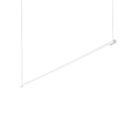 [8021696258898] Lampada a sospensione bianco L 1460 x H min 270 - max 2120 x P 20 mm