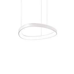 [8021696247229] Lampada a sospensione bianco L 425 x H min 285 - max 1525 x P 425 mm
