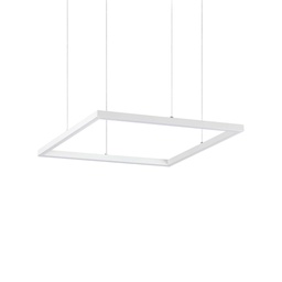[8021696259154] Lampada a sospensione bianco L 500 x H min 275 - max 2025 x P 500 mm
