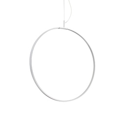 [8021696291369] Lampada a sospensione bianco L 600 x H min 910 - max 2660 x P 160 mm