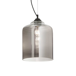 [8021696112312] Lampada a sospensione fume' D 240 x H min 590 - max 2340 mm