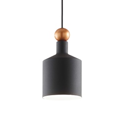 [8021696221496] Lampada a sospensione grigio D 150 x H min 530 - max 2280 mm
