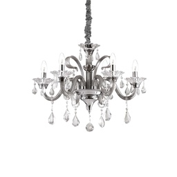 [8021696081502] Lampada a sospensione grigio D 660 x H min 780 - max 1600 mm