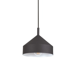 [8021696281568] Lampada a sospensione nero D 210 x H min 400 - max 2150 mm