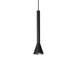 [8021696279770] Lampada a sospensione nero D 60 x H min 505 - max 2430 mm