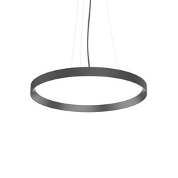 [8021696306742] Lampada a sospensione nero D 600 x H min 295 - max 1313 mm