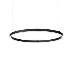 [8021696304427] Lampada a sospensione nero D 900 x H min 275 - max 2025 mm