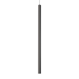 [8021696194196] Lampada a sospensione nero L 30 x H min 1250 - max 3000 x P 30 mm