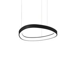 [8021696247236] Lampada a sospensione nero L 425 x H min 285 - max 1525 x P 425 mm