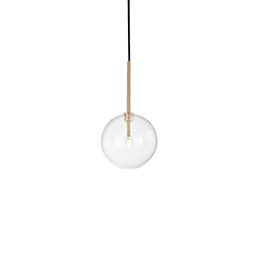 [8021696277370] Lampada a sospensione ottone D 150 x H min 530 - max 2280 mm