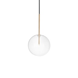 [8021696277387] Lampada a sospensione ottone D 200 x H min 640 - max 2390 mm