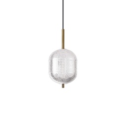 [8021696292083] Lampada a sospensione trasparent D 150 x H min 548 - max 2290 mm