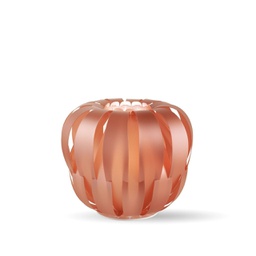 [QN/L/19/COP] Lampada da Tavolo Copper in Metallo Bianco Cm. 19 x 17h