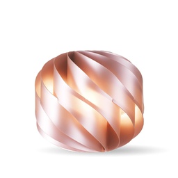 [GL/L/25/PKM] Lampada da Tavolo Pink Metal Cm. 25 x 23h