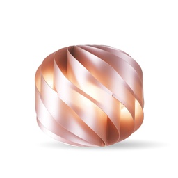[GL/L/40/PKM] Lampada da Tavolo Pink Metal Cm. 40 x 38h