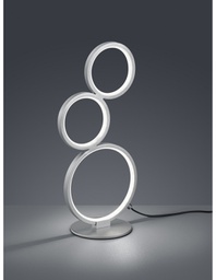 [TRIO522610389] Lampada da Tavolo Rondo 3 Anelli Led Argento Trio Lighting