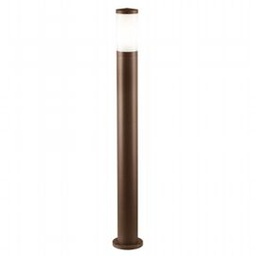 [SOV827/36] Lampada da esterno in alluminio pressofuso con diffusore opalino ad alta luminosità corten