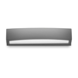 [8021696092355] Lampada da parete Andromeda AP2 - Antracite - L 450 x H 80 x P 95 mm