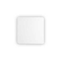 [8021696195728] Lampada da parete COVER AP D15 Square Bianco - 150x150x50 mm