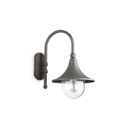 [8021696246819] Lampada da parete Cima AP1 Antracite - 280x460x400mm